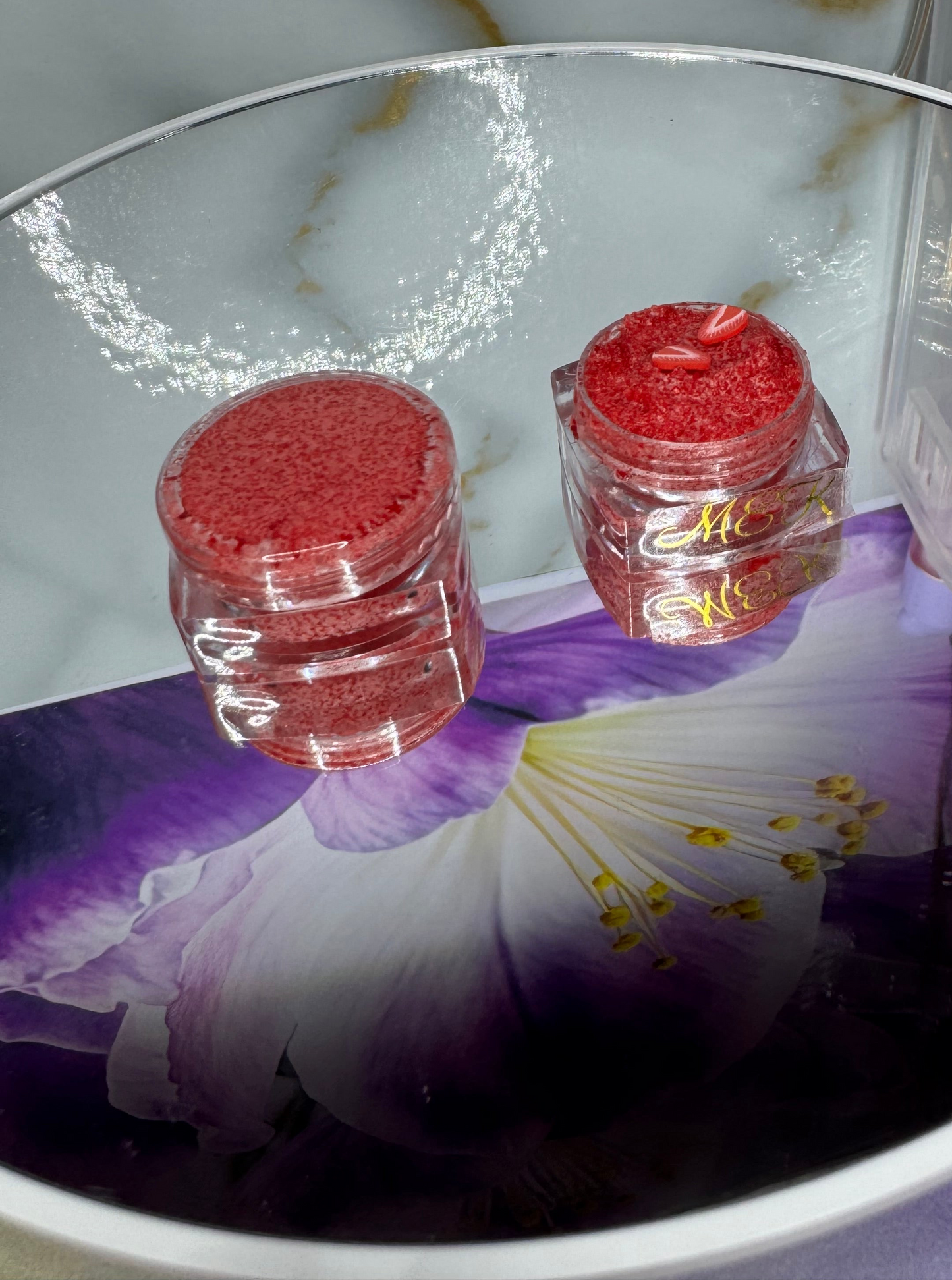 Lip scrub. Strawberry Snow